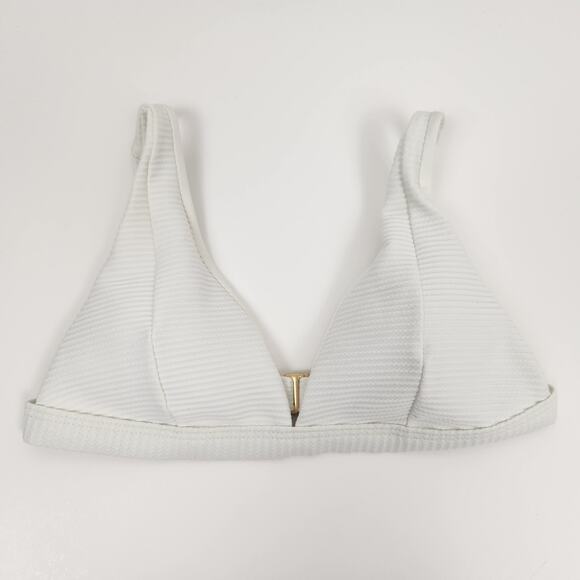 L*Space Nina Bikini Top in Cream Size Small NWT - Picture 3 of 6